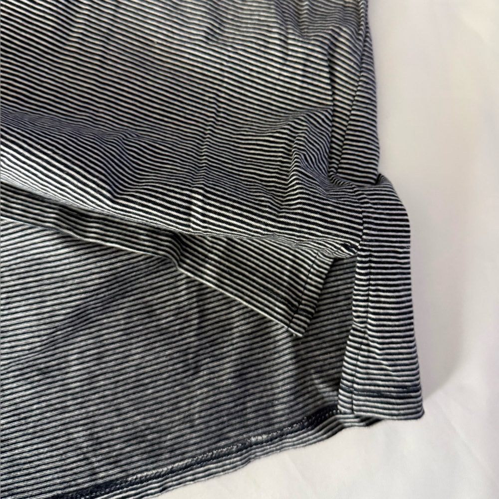 Ann Taylor LOFT Striped 3/4 Sleeves Shirt - Picture 10 of 11